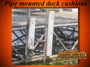 Dock Cushion and Bracket Combination